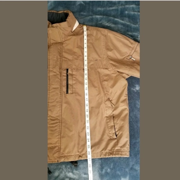 Bill Blass Jacket Men's XL Khaki/brown outwear coa - Picture 3 of 6